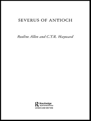 cover image of Severus of Antioch